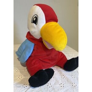 VeggieTales Pirates Who Don't Do Anything Parrot‎ Puppet Plush Toy VBS Rare 11'